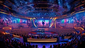 全球电子竞技总决赛顶尖战队集结，直播平台迎战破纪录同时在线观看人数，电竞产业再掀热潮